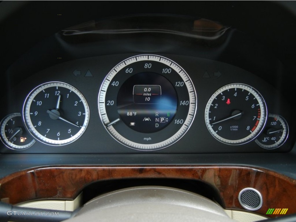 2013 Mercedes-Benz E 350 Sedan Gauges Photo #72685321