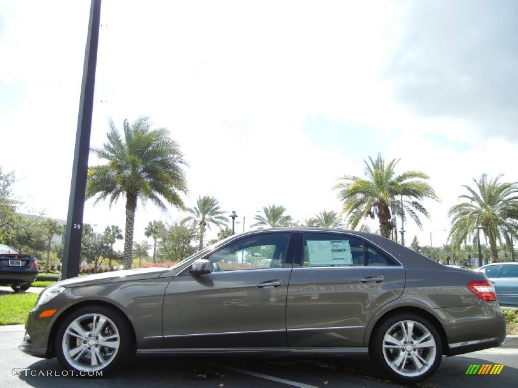 Indium Grey Metallic 2013 Mercedes-Benz E 350 Sedan Exterior Photo #72685468