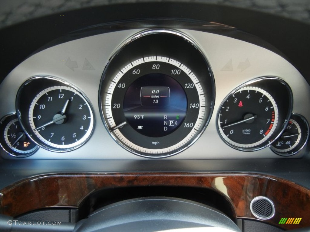 2013 Mercedes-Benz E 350 Sedan Gauges Photo #72685615