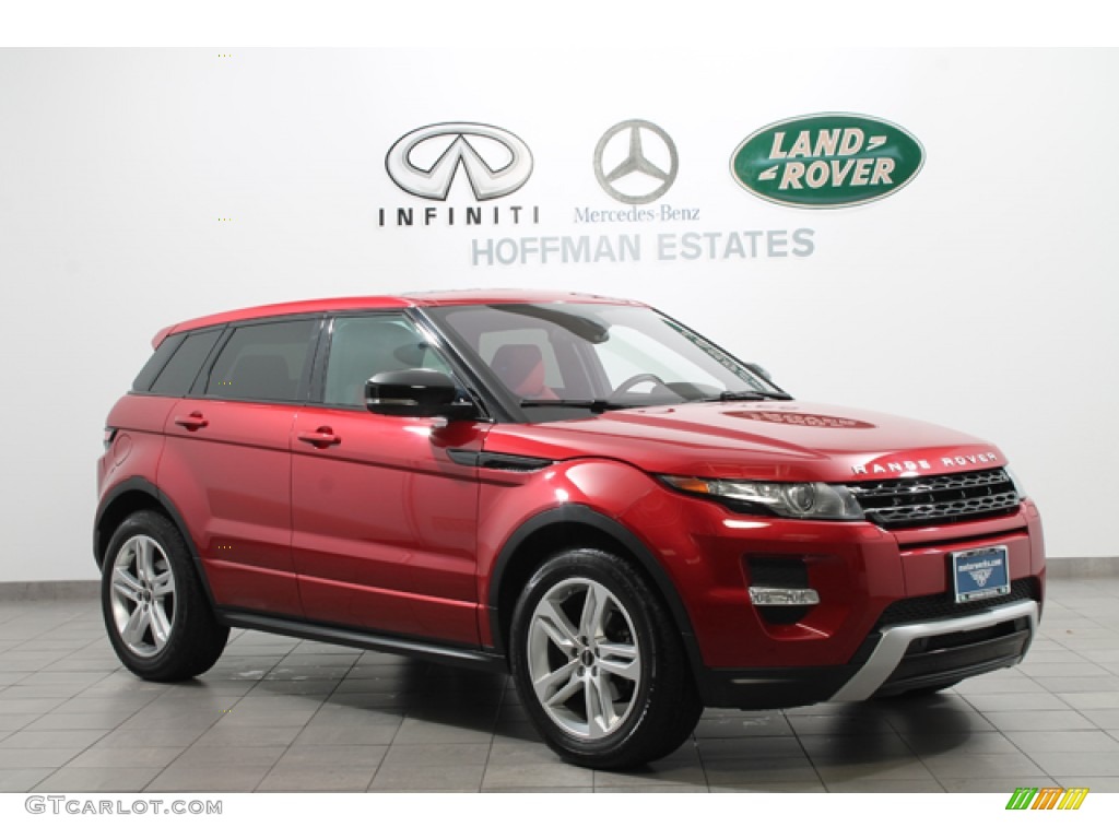 Firenze Red Metallic Land Rover Range Rover Evoque