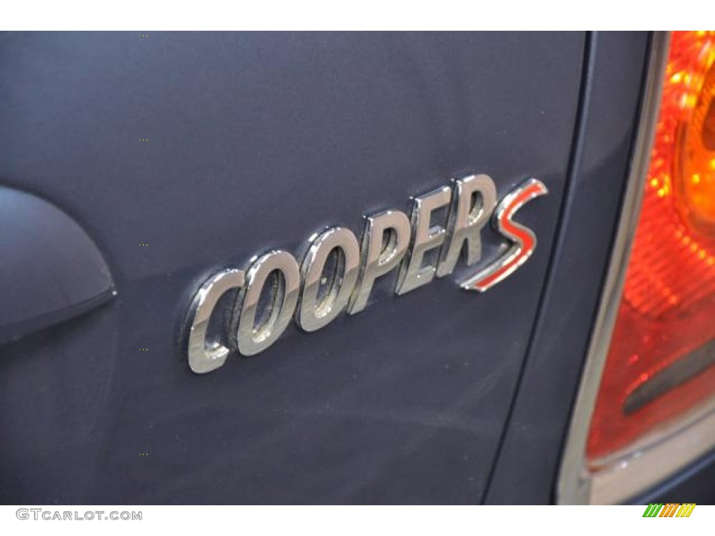 2009 Cooper S Hardtop - Horizon Blue / Black/Grey photo #16