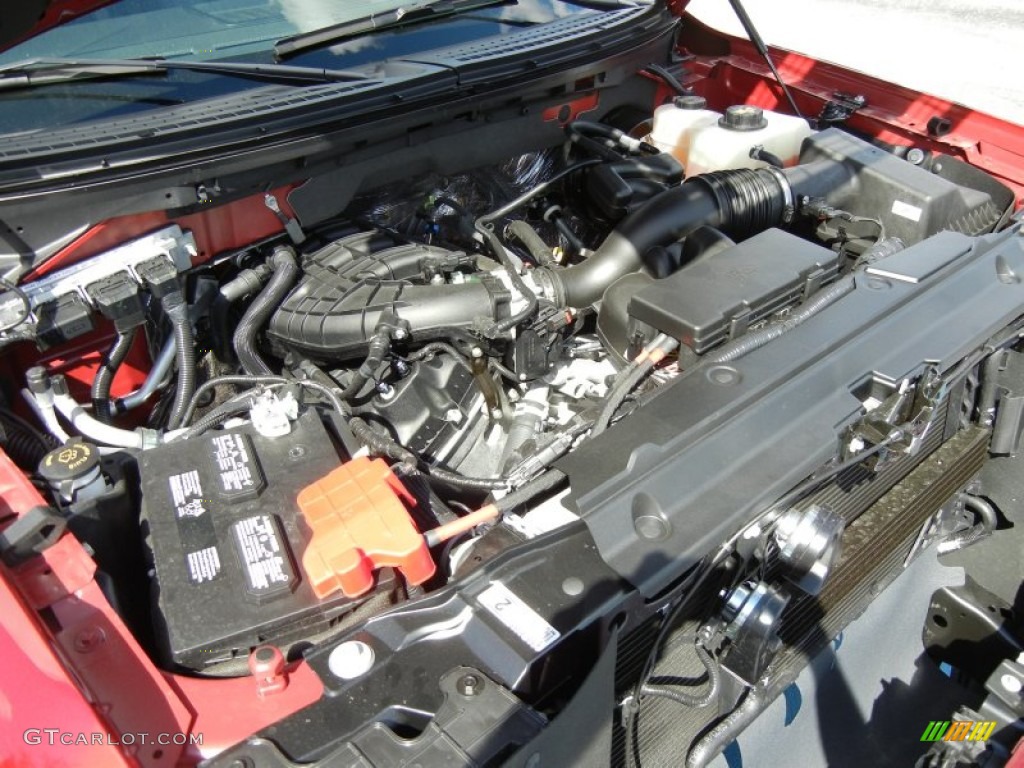 2013 Ford F150 XLT SuperCab Engine Photos