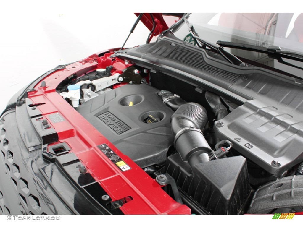 2012 Land Rover Range Rover Evoque Dynamic 2.0 Liter Turbocharged DOHC 16-Valve VVT Si4 4 Cylinder Engine Photo #72687075