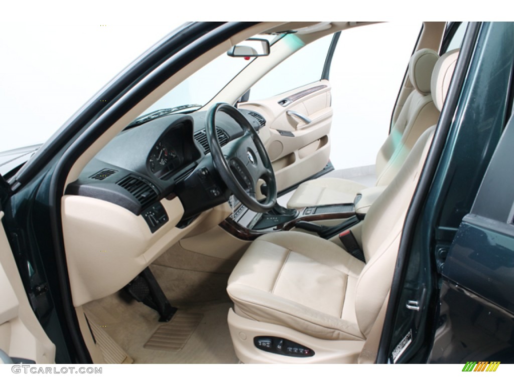 Beige Interior 2004 BMW X5 3.0i Photo #72688519