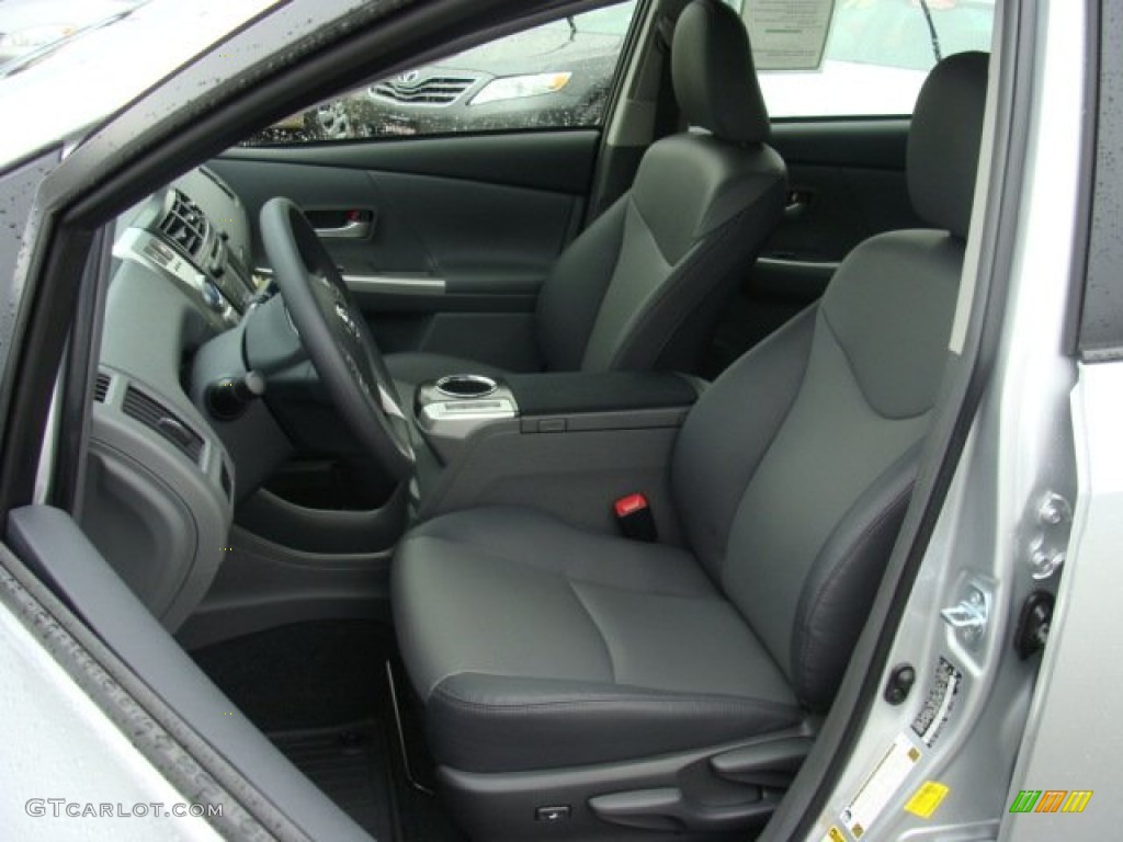 2012 Toyota Prius v Two Hybrid Front Seat Photos