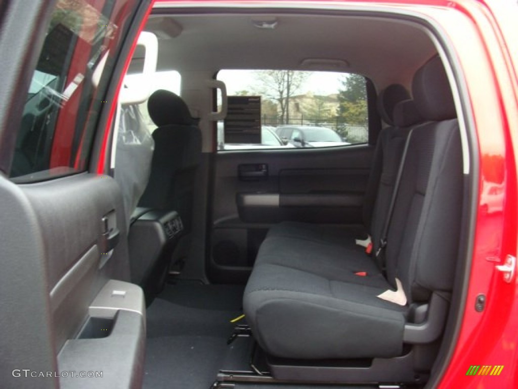 2012 Toyota Tundra TRD Rock Warrior CrewMax 4x4 Rear Seat Photo #72690679