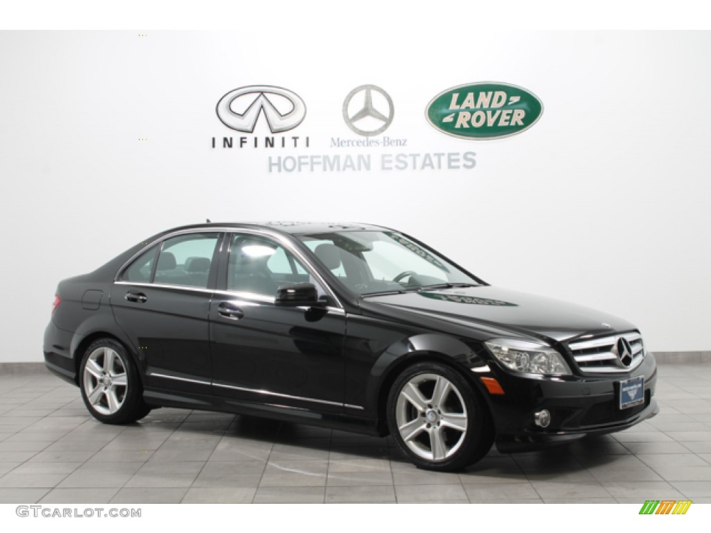 Black Mercedes-Benz C