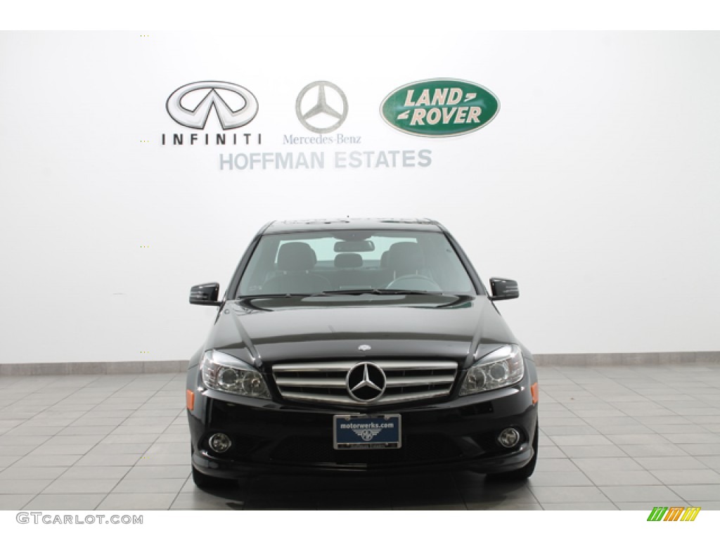 2010 C 300 Sport 4Matic - Black / Black photo #3