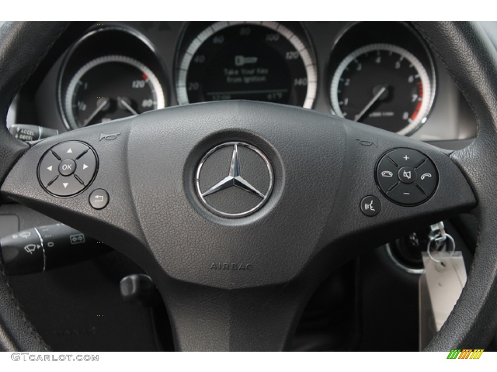 2010 C 300 Sport 4Matic - Black / Black photo #8