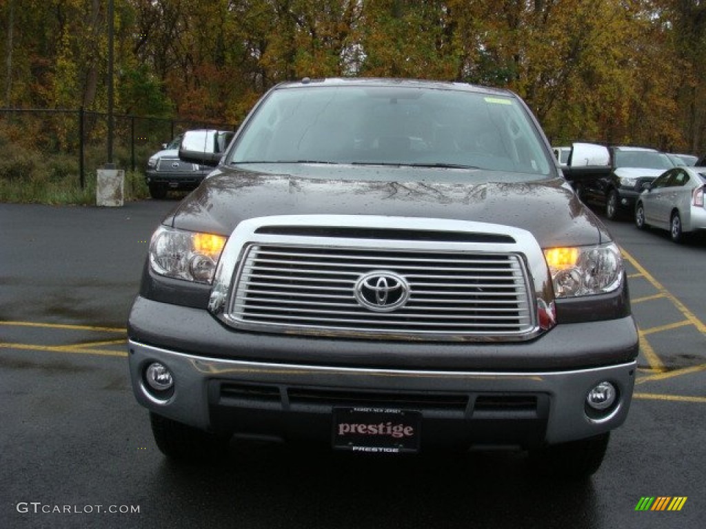 2012 Tundra Platinum CrewMax 4x4 - Magnetic Gray Metallic / Graphite photo #2