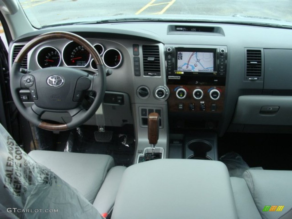 2012 Tundra Platinum CrewMax 4x4 - Magnetic Gray Metallic / Graphite photo #9