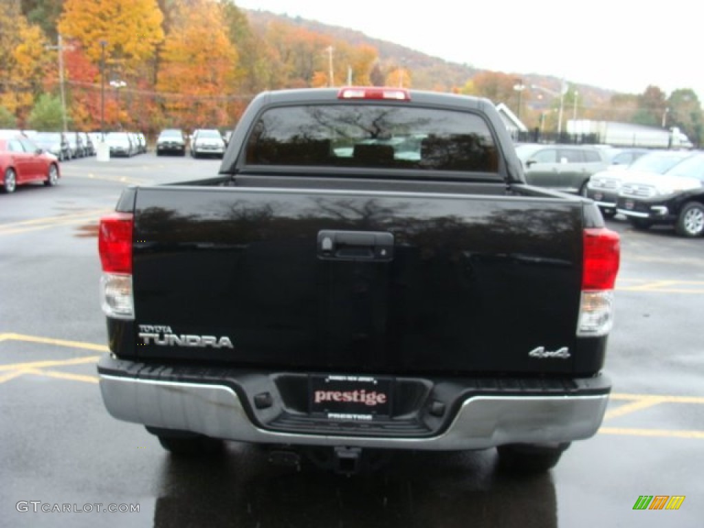 2012 Tundra SR5 TRD CrewMax 4x4 - Black / Black photo #5