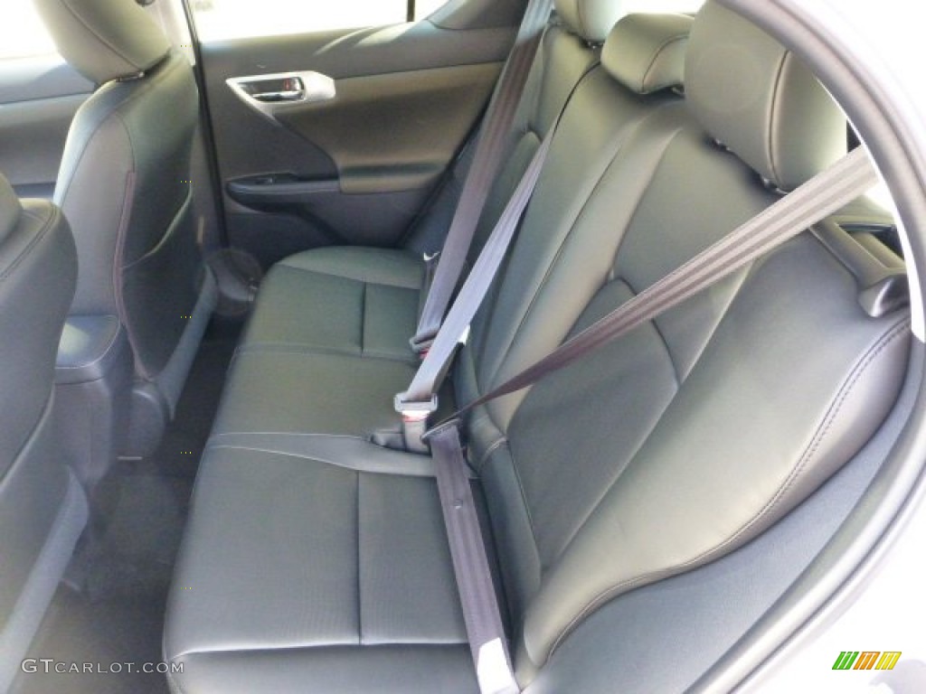 Black Interior 2013 Lexus CT 200h Hybrid Premium Photo #72692128