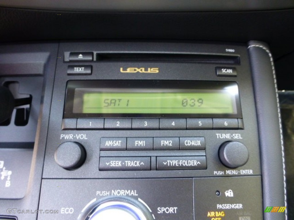 2013 Lexus CT 200h Hybrid Premium Audio System Photo #72692234