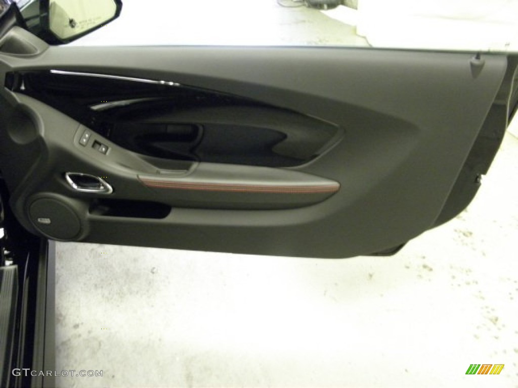 2013 Chevrolet Camaro ZL1 Black Door Panel Photo #72692374