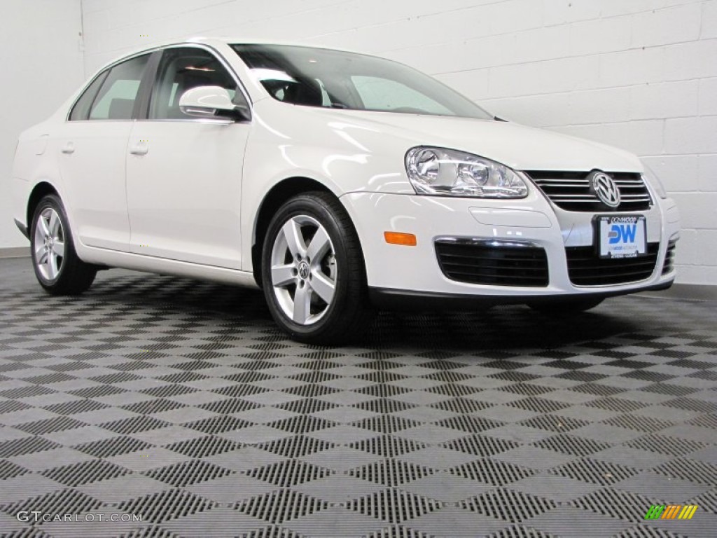 Candy White Volkswagen Jetta