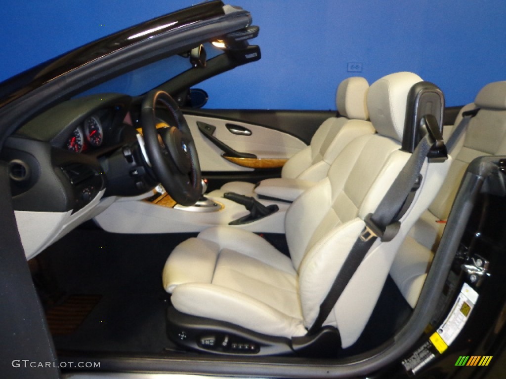 Sepang Beige Interior 2007 BMW M6 Convertible Photo #72693229