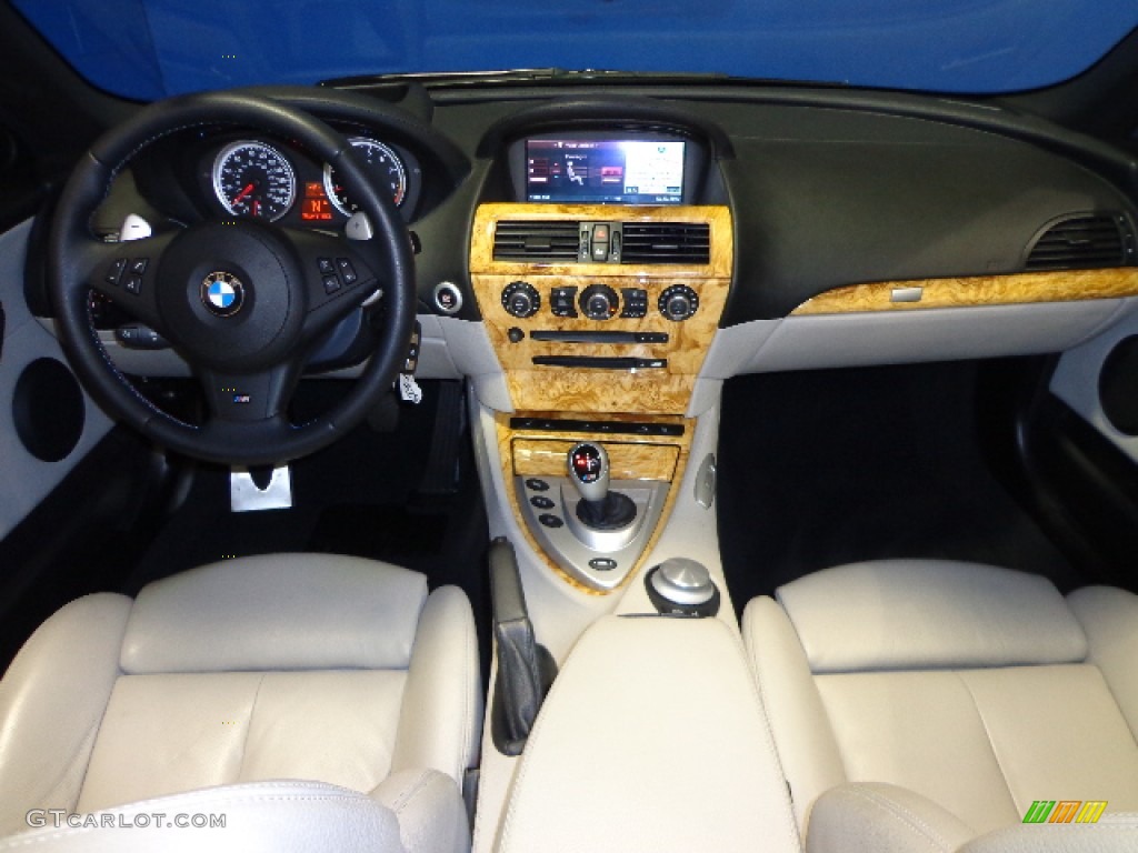 2007 BMW M6 Convertible Sepang Beige Dashboard Photo #72693241