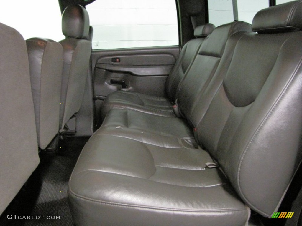 2005 Chevrolet Silverado 2500HD LT Crew Cab Rear Seat Photo #72693958