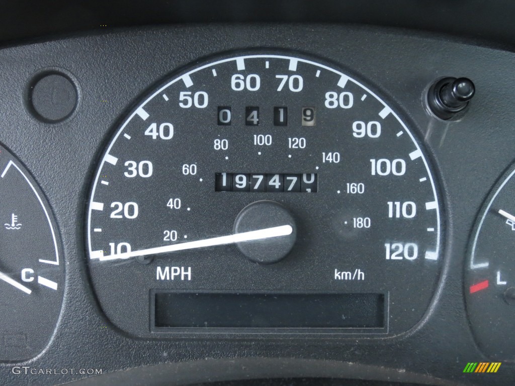 2000 Ranger XL Regular Cab - Oxford White / Medium Graphite photo #2