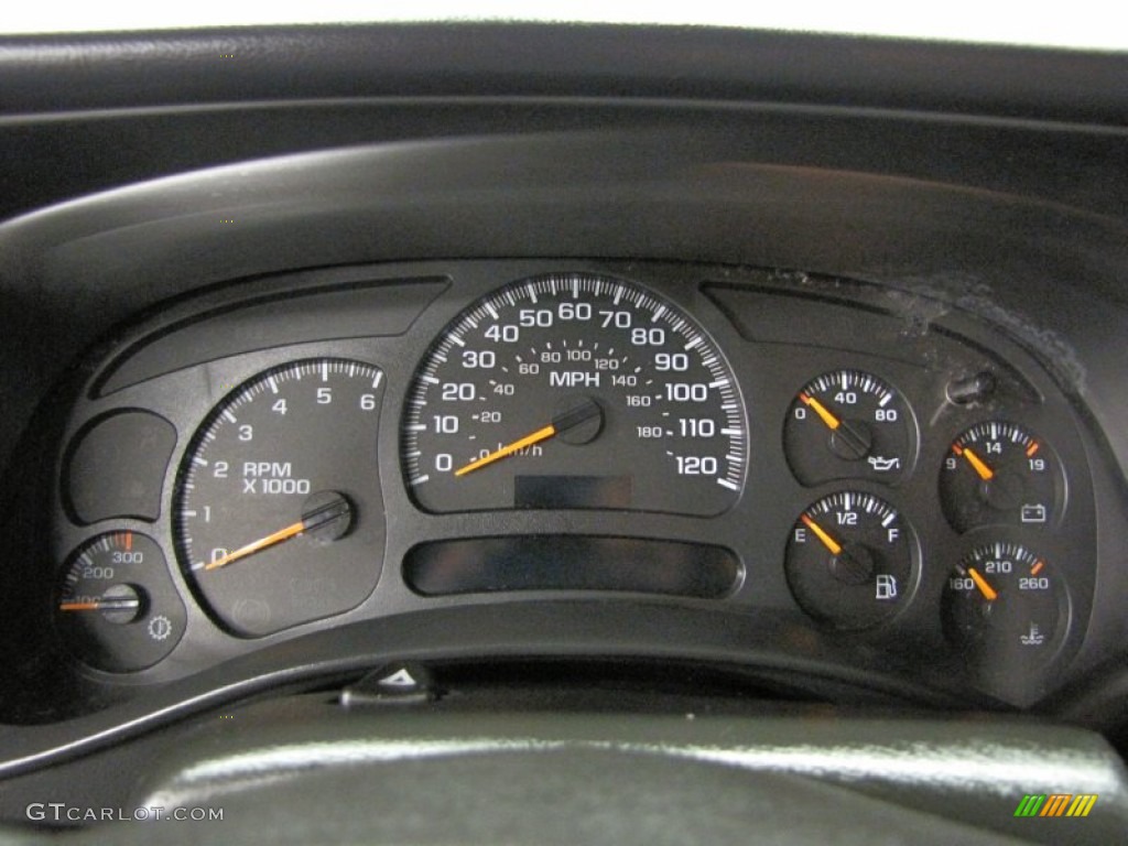 2005 Chevrolet Silverado 2500HD LT Crew Cab Gauges Photo #72694057