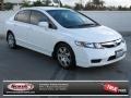 Taffeta White - Civic LX Sedan Photo No. 1