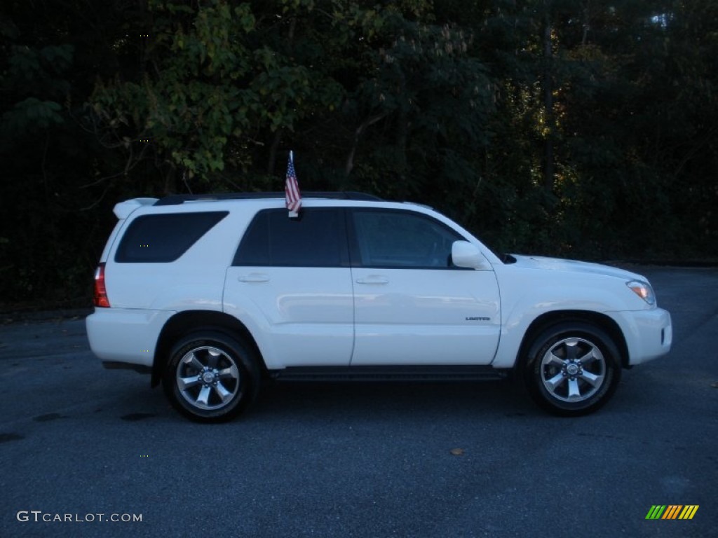 2008 4Runner Limited - Natural White / Taupe photo #2