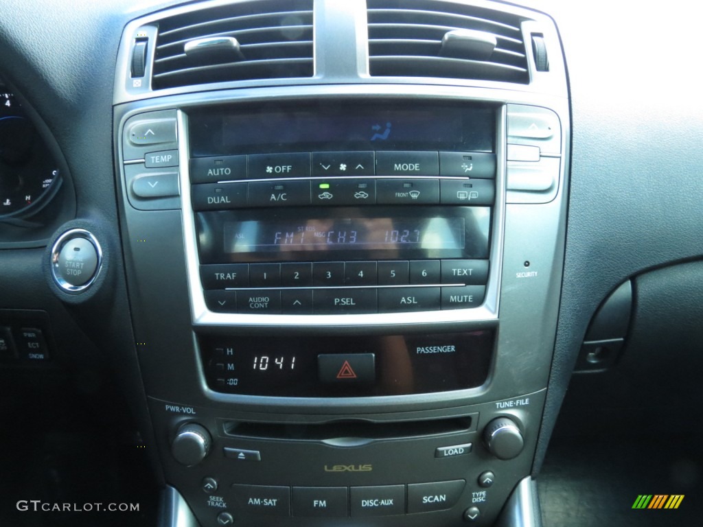 2008 IS 250 - Starfire White Pearl / Black photo #3