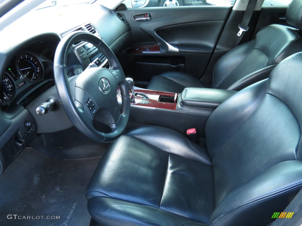 2008 IS 250 - Starfire White Pearl / Black photo #4