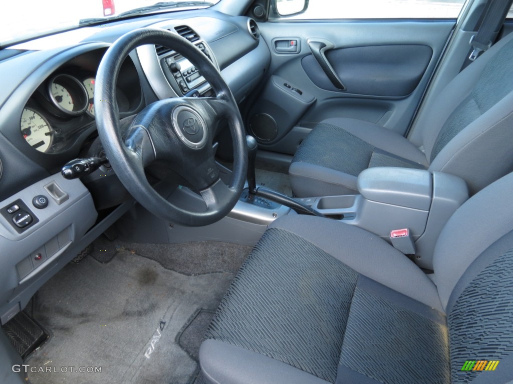 Gray Interior 2001 Toyota RAV4 Standard RAV4 Model Photo #72694801