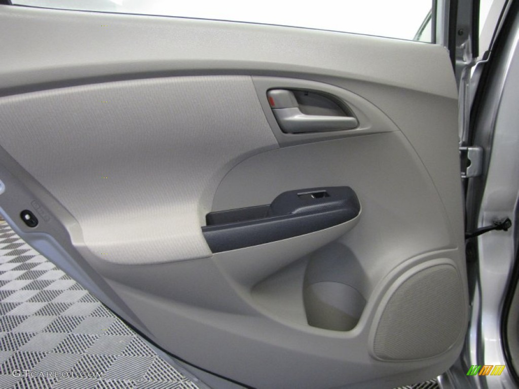 2010 Honda Insight Hybrid EX Gray Door Panel Photo #72696175