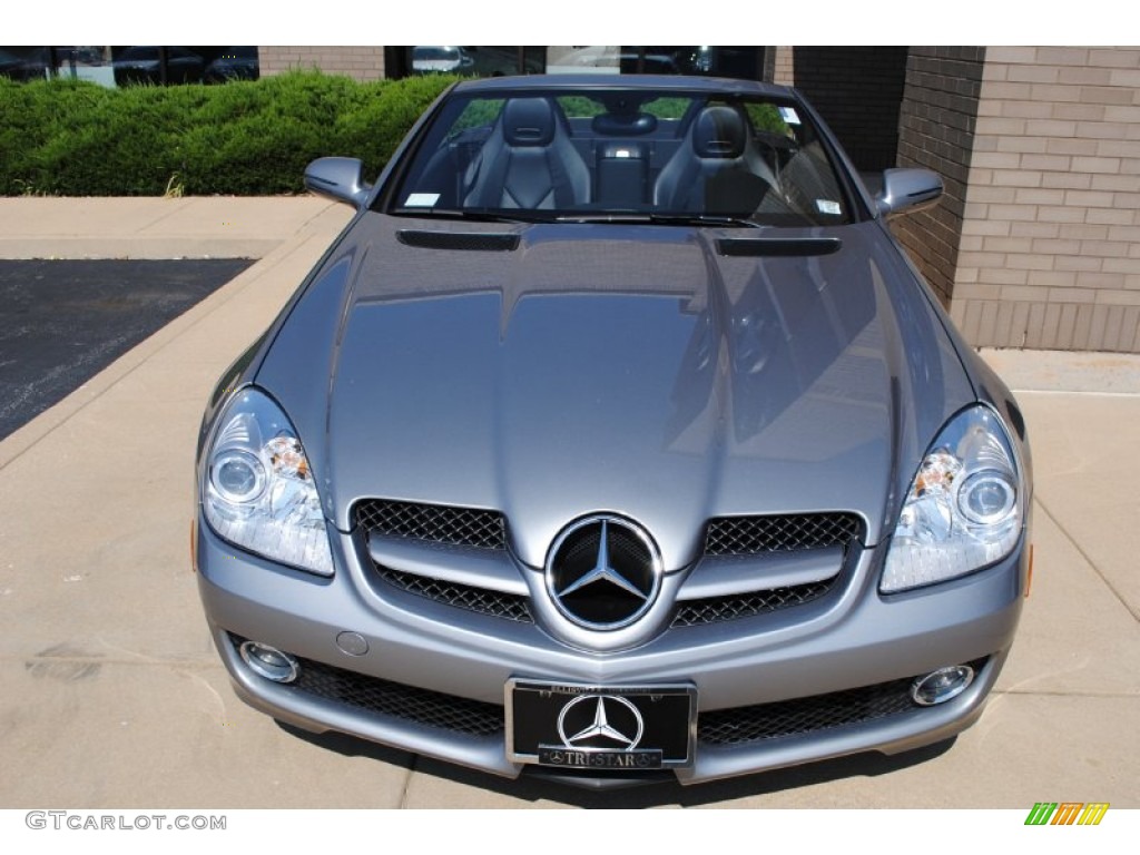 2009 Palladium Silver Metallic MercedesBenz SLK 350 Roadster 72656898