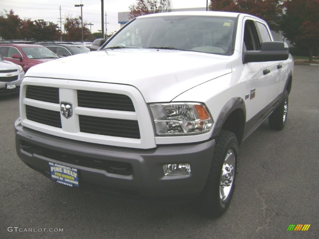 2012 Ram 2500 HD SLT Outdoorsman Crew Cab 4x4 - Bright White / Dark Slate/Medium Graystone photo #1