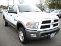 2012 Bright White Dodge Ram 2500 HD SLT Outdoorsman Crew Cab 4x4  photo #3