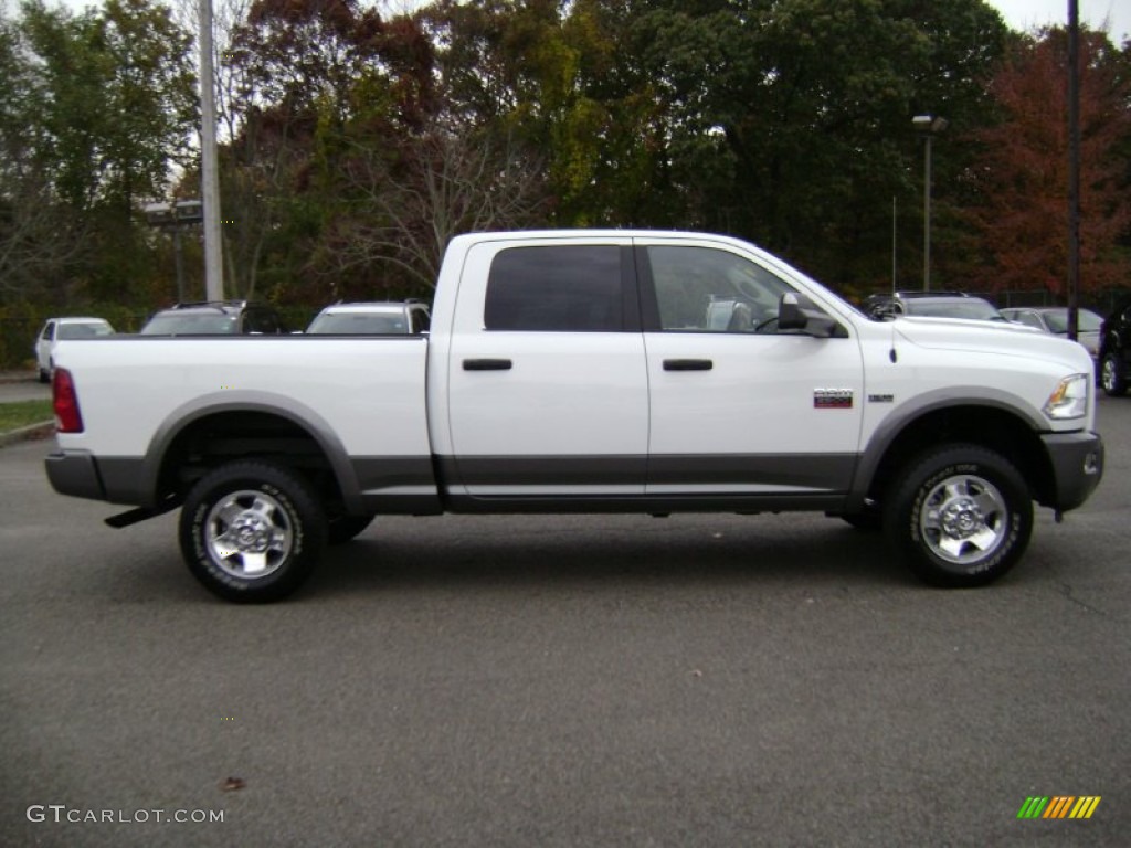 Bright White 2012 Dodge Ram 2500 HD SLT Outdoorsman Crew Cab 4x4 Exterior Photo #72697021