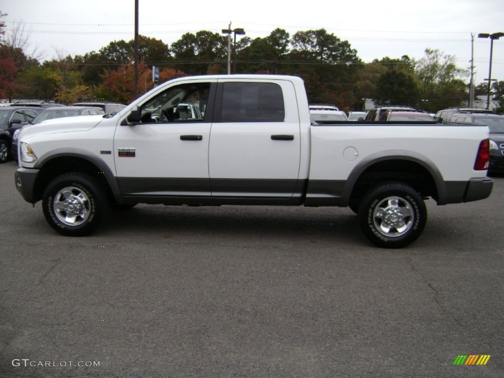 2012 Ram 2500 HD SLT Outdoorsman Crew Cab 4x4 - Bright White / Dark Slate/Medium Graystone photo #6