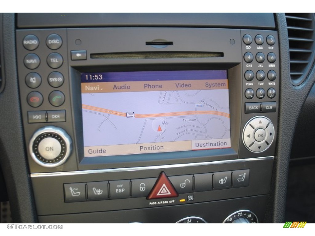 2009 Mercedes-Benz SLK 350 Roadster Navigation Photo #72697139