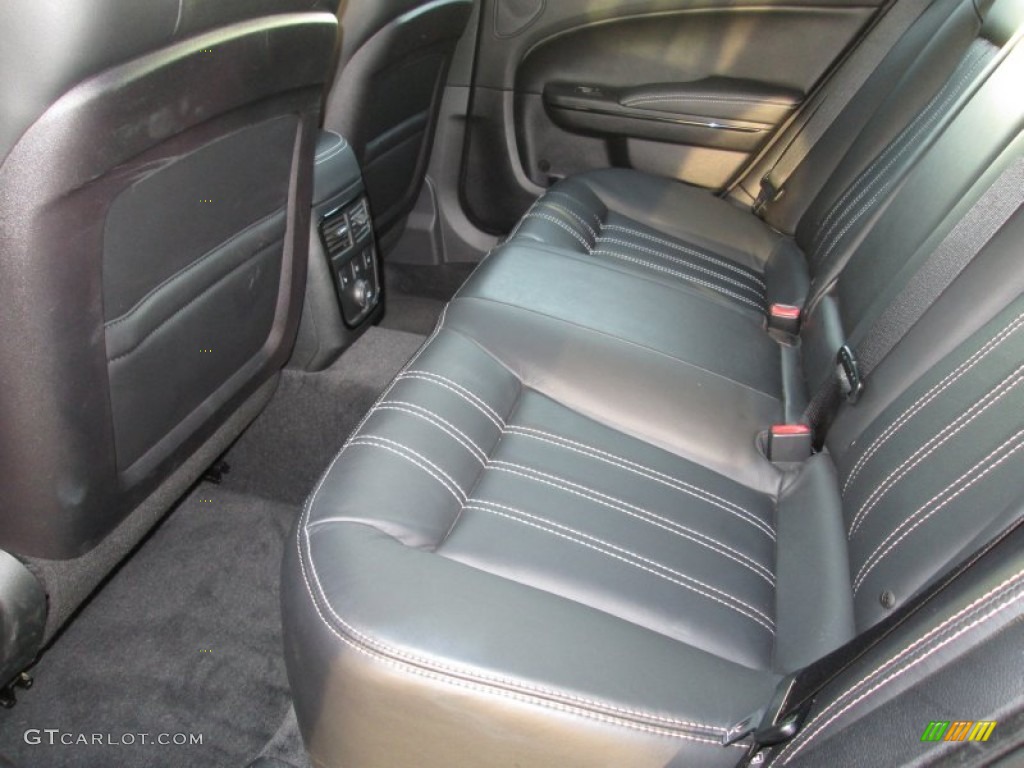Black Interior 2012 Chrysler 300 S V8 Photo #72698302