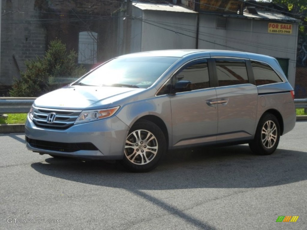 2012 Odyssey EX - Celestial Blue Metallic / Gray photo #1