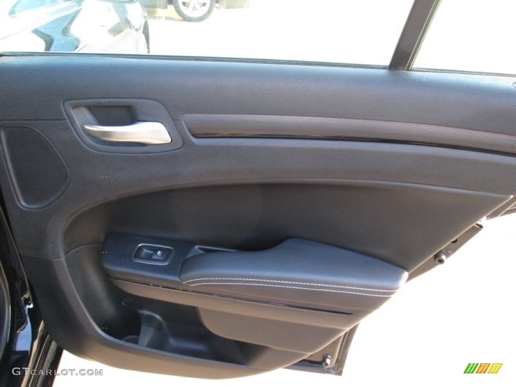 2012 Chrysler 300 S V8 Black Door Panel Photo #72698494