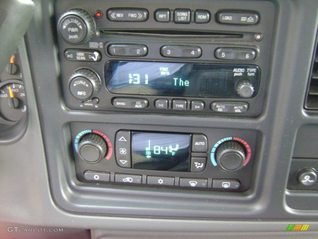 2006 Chevrolet Silverado 1500 LT Crew Cab 4x4 Audio System Photo #72699292