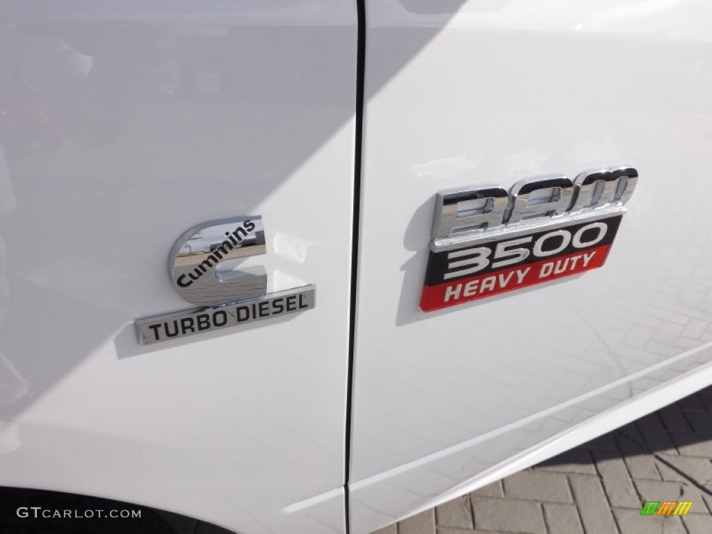 2012 Dodge Ram 3500 HD ST Regular Cab 4x4 Dually Marks and Logos Photos