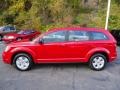 2013 Brilliant Red Tri-Coat Pearl Dodge Journey American Value Package  photo #2