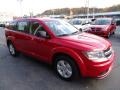 2013 Brilliant Red Tri-Coat Pearl Dodge Journey American Value Package  photo #9