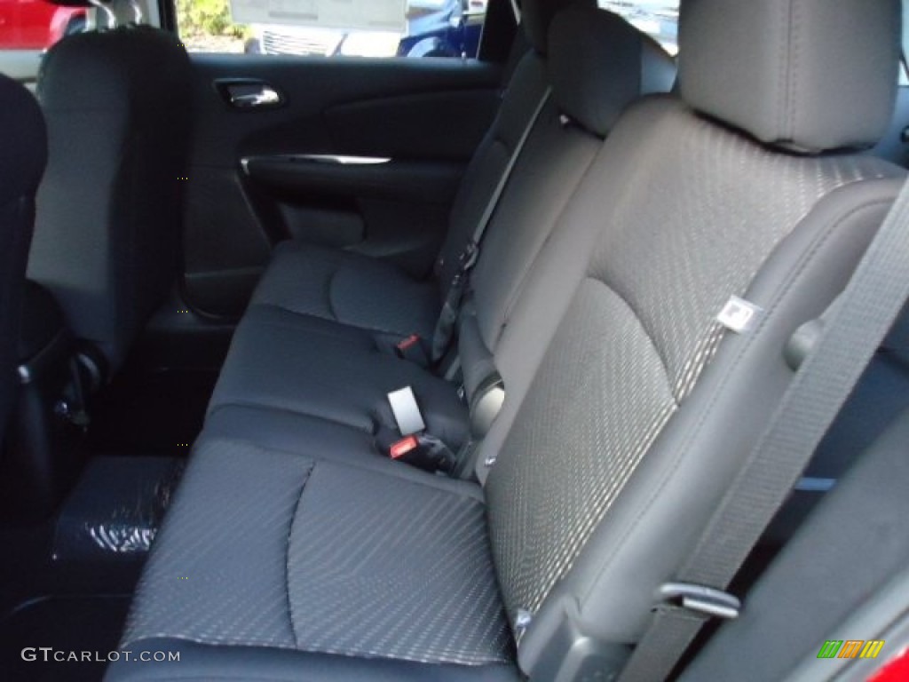 2013 Dodge Journey American Value Package Rear Seat Photo #72701055