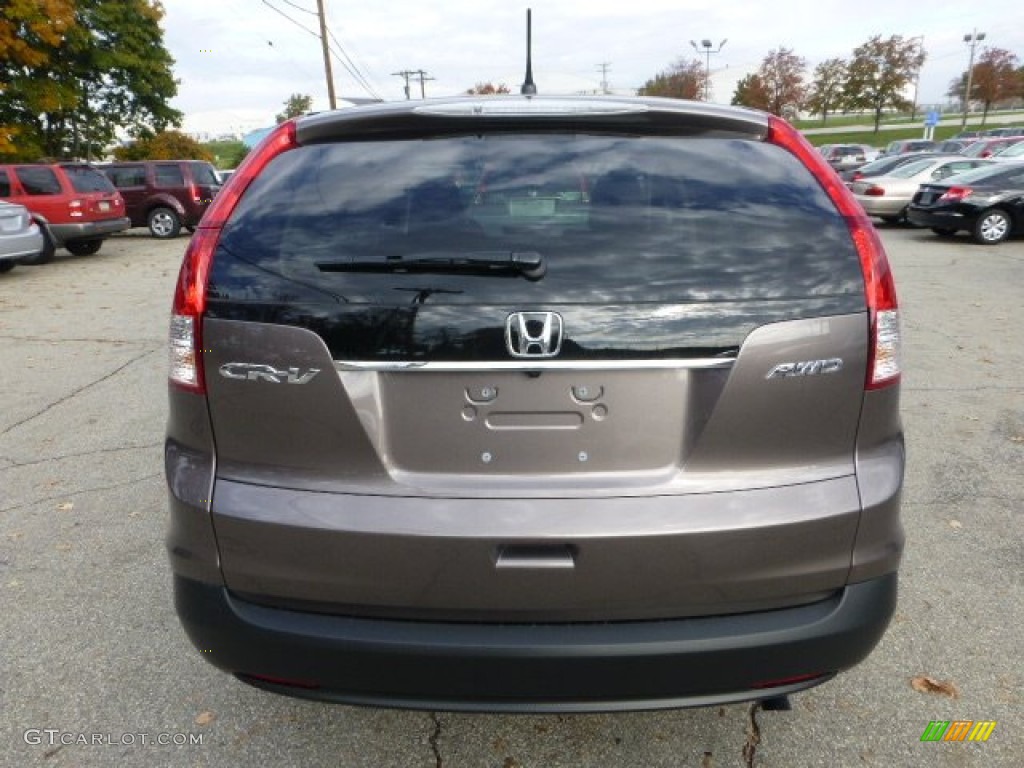 2013 CR-V EX AWD - Urban Titanium Metallic / Black photo #3