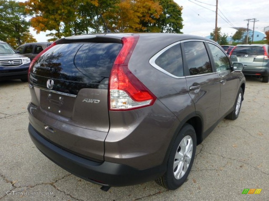 2013 CR-V EX AWD - Urban Titanium Metallic / Black photo #4