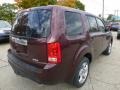 2013 Dark Cherry Pearl Honda Pilot EX-L 4WD  photo #4