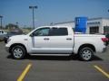 2007 Super White Toyota Tundra SR5 CrewMax  photo #2