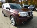 2013 Dark Cherry Pearl Honda Pilot EX-L 4WD  photo #6